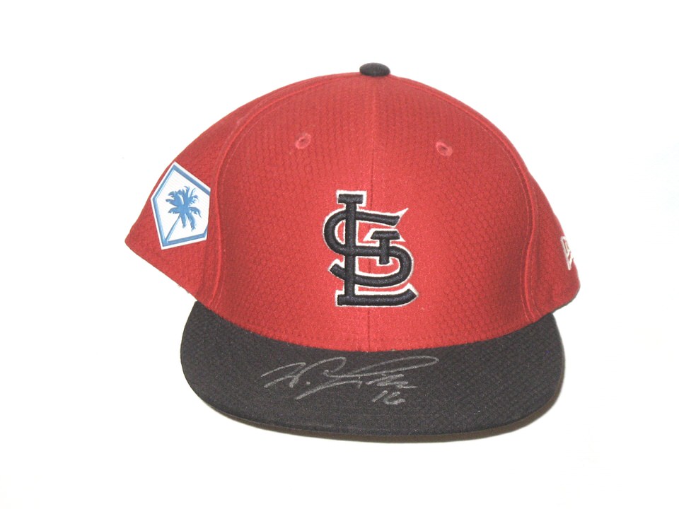 Will Latcham Game Used & Signed Official St Louis Cardinals Spring