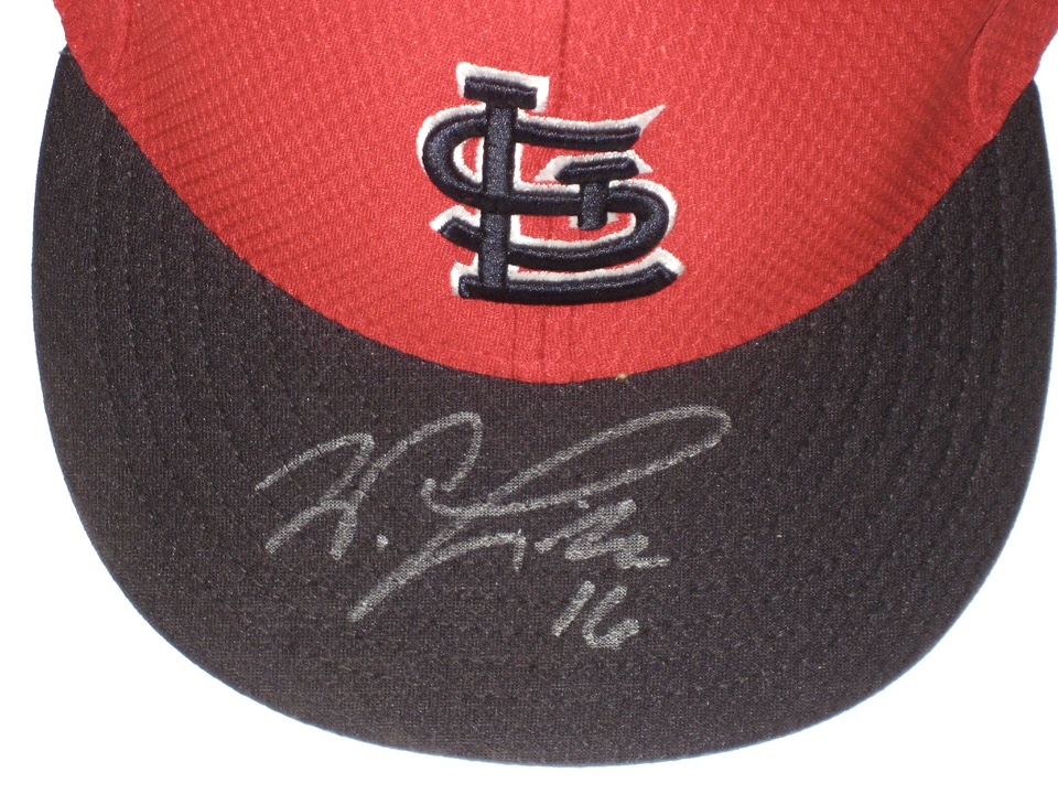 Will Latcham Spring Training Worn & Signed Official St Louis
