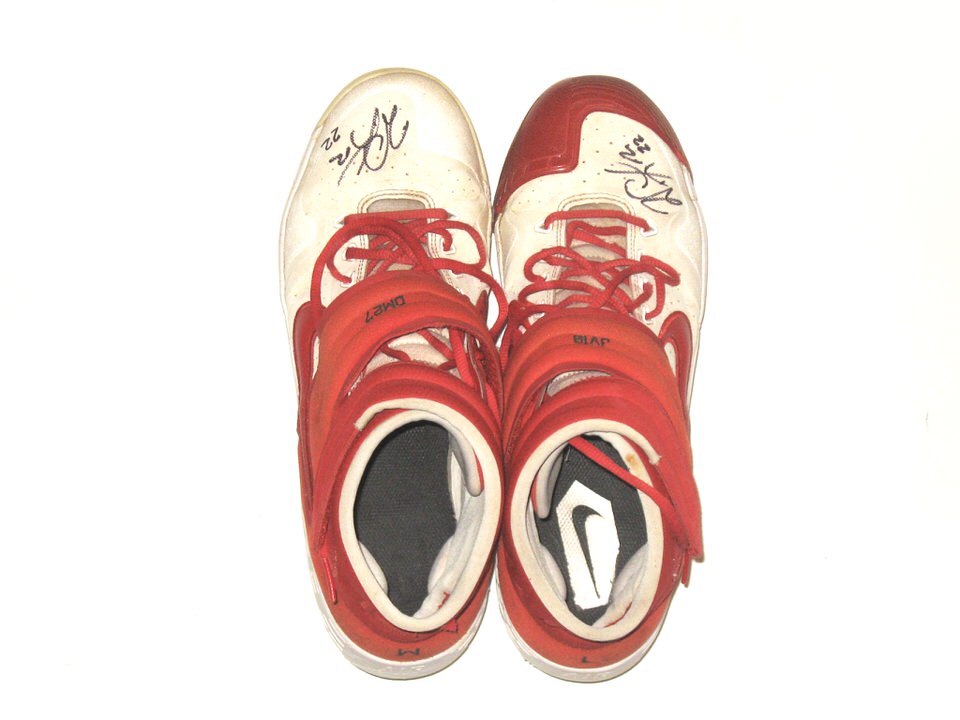 Will Latcham Springfield Cardinals Game Worn & Signed Red & White Nike  Baseball Cleats - Big Dawg Possessions