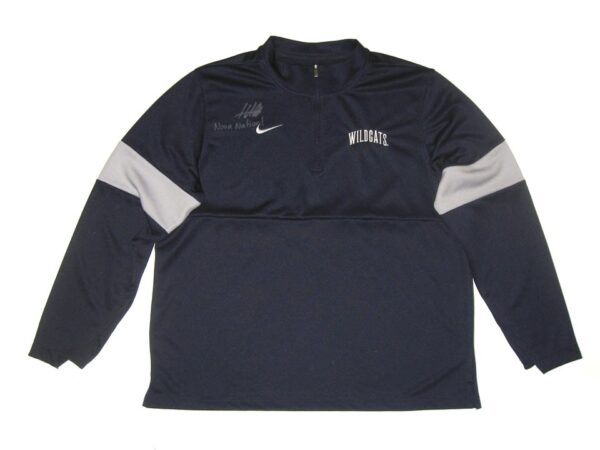 Hunter Schryver Team Issued & Signed Official Villanova Wildcats Nike Dri-Fit Quarter-Zip Jacket