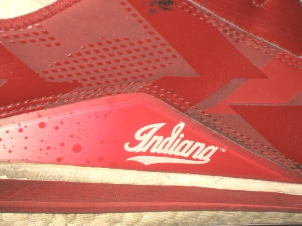 Jonathan Stiever Game Worn & Signed Indiana Hoosiers Team Logo Adidas Baseball Cleats