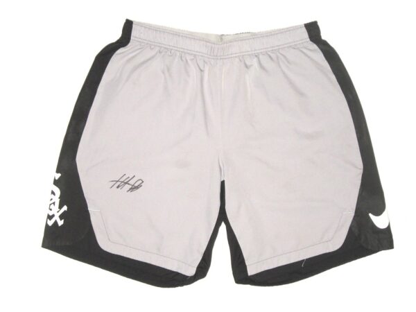 Hunter Schryver Team Issued & Signed Official Chicago White Sox Authentic Collection Nike Dri-Fit XL Shorts