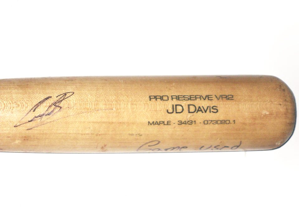 Cesar Rodriguez 2021 FCL Braves Game Used & Signed Victus Pro Reserve VR2  Maple Baseball Bat - CRACKED - Big Dawg Possessions