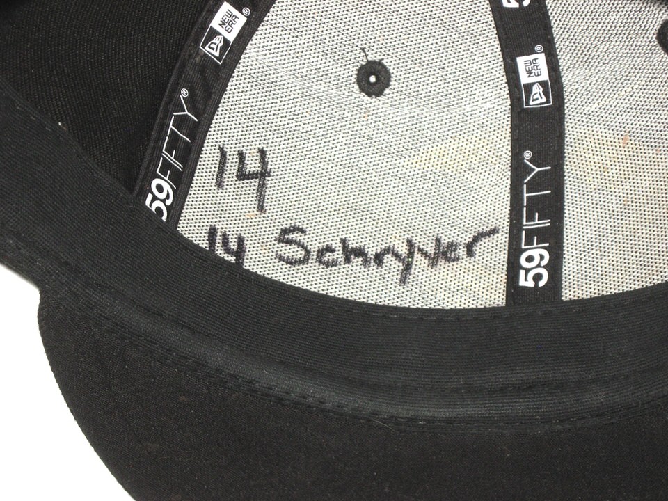Hunter Schryver 2021 Team Issued & Signed Black Chicago White Sox Batting  Practice New Era 59FIFTY Fitted Hat - Big Dawg Possessions