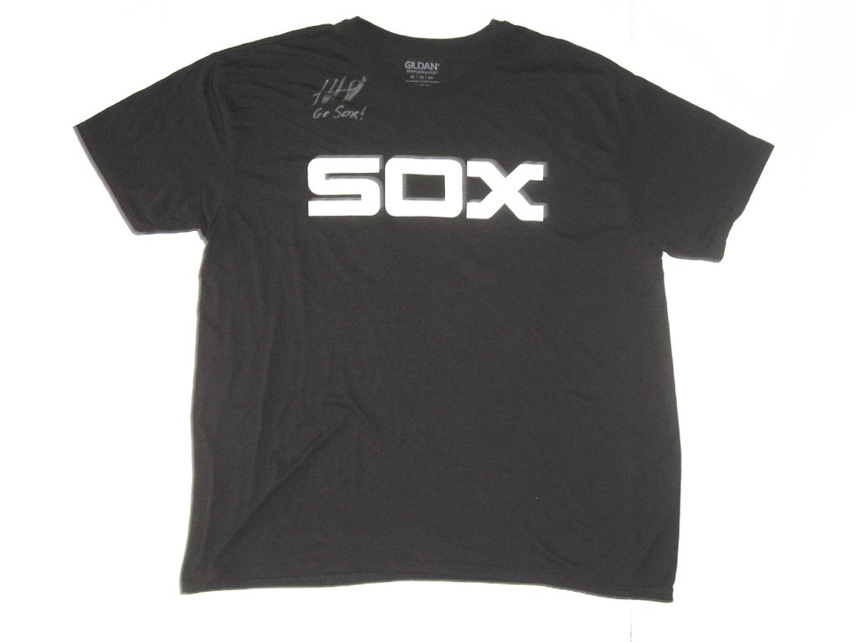 Hunter Schryver 2021 Team Issued & Signed Black Chicago White Sox