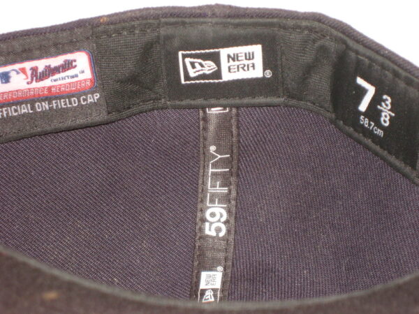 Indigo Diaz Spring Training Worn & Signed Official Atlanta Braves New Era 59FIFTY Fitted Hat