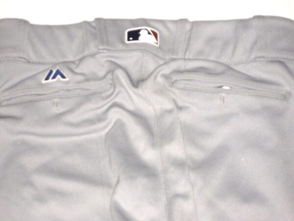 Kevin Josephina Rome Braves Game Worn & Signed Gray Authentic Majestic Pants