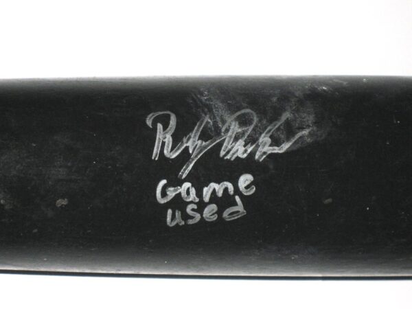 Riley Delgado 2021 Rome Braves Game Used & Signed Cooperstown Baseball Bat - CRACKED