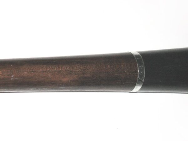 Riley Delgado 2021 Rome Braves Game Used & Signed Cooperstown Baseball Bat - CRACKED