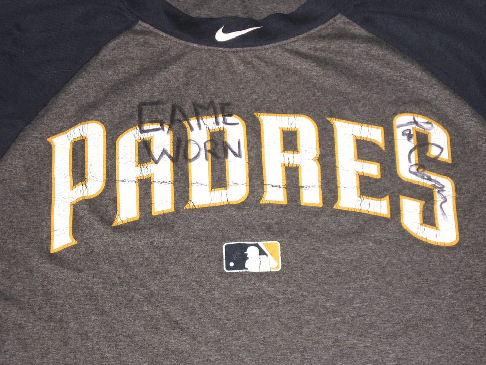 Tom Cosgrove 2021 Game Worn & Signed Official San Diego Padres Nike Pro  Shirt - Big Dawg Possessions