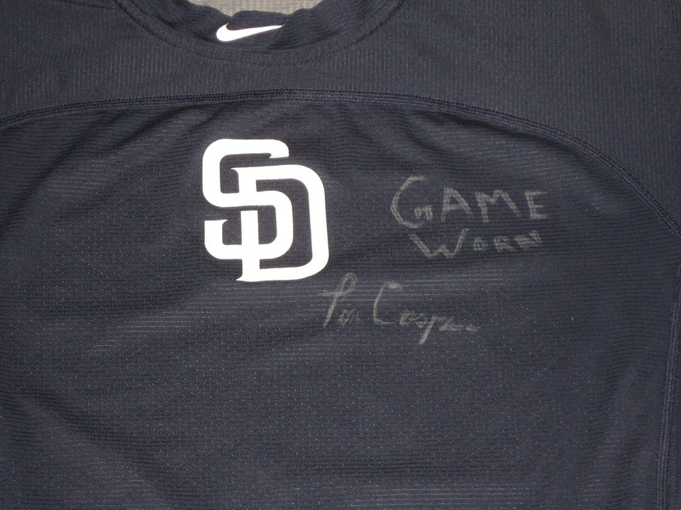 Tom Cosgrove 2021 Game Worn & Signed Official San Diego Padres