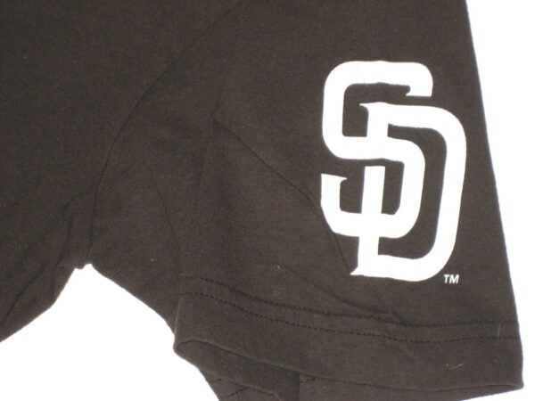 Tom Cosgrove Game Worn & Signed San Diego Padres Friar Faithful American Apparel Shirt - Worn in Arizona Fall League!