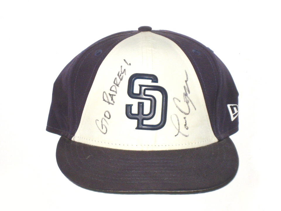 Tom Cosgrove Spring Training Worn & Signed Official San Diego Padres New  Era 59FIFTY Fitted Hat - Big Dawg Possessions