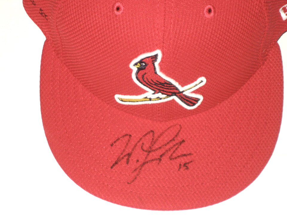 Will Latcham Spring Training Worn & Signed Official St Louis Cardinals New  Era 59FIFTY Hat