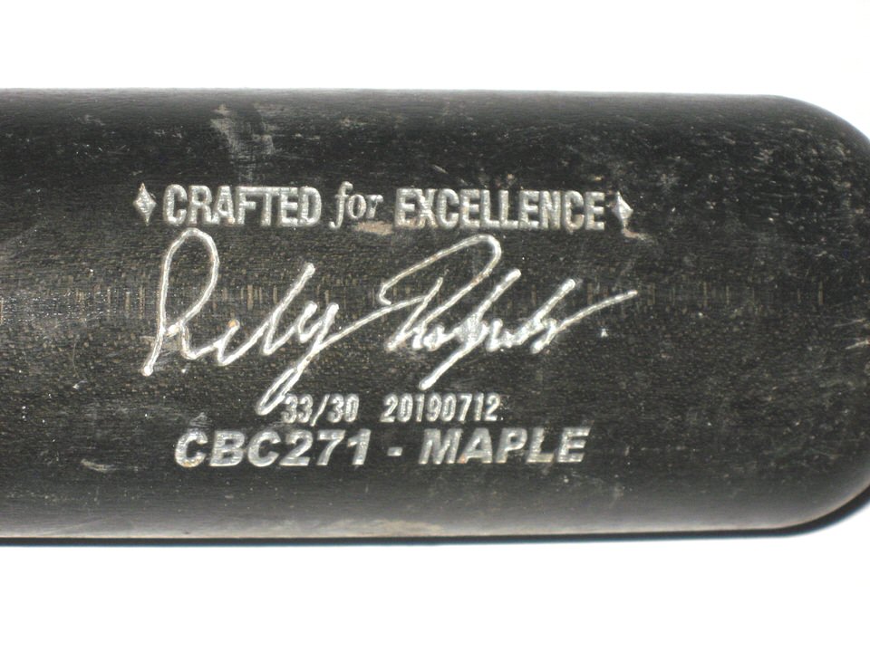 Riley Delgado 2021 Rome Braves Game Used & Signed Cooperstown CBC271 Maple  Baseball Bat - CRACKED