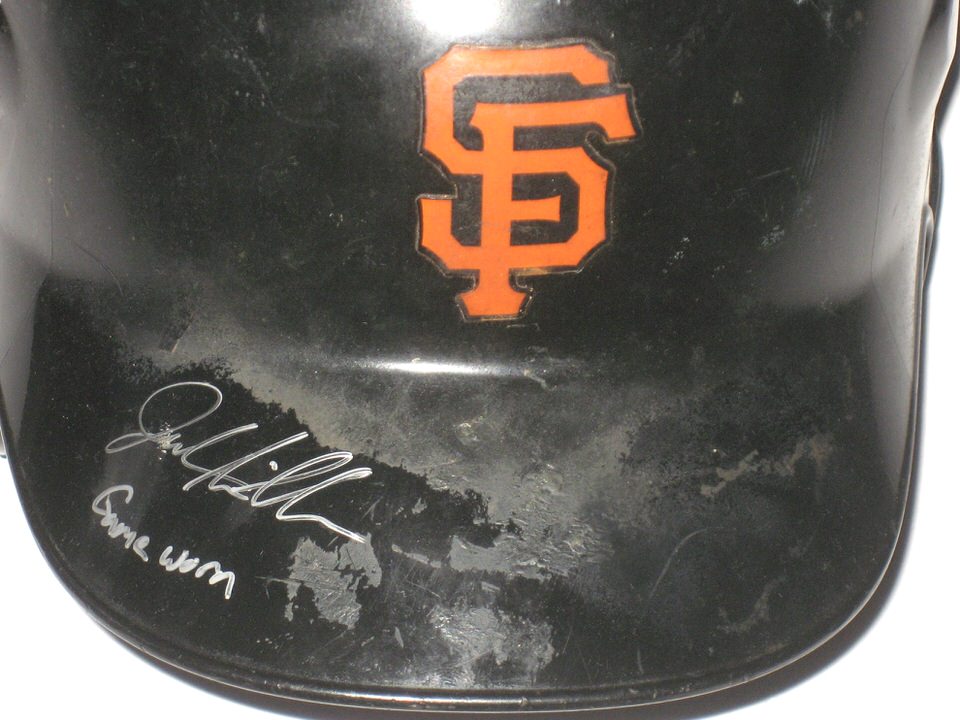 Jalen Miller Team Issued & Signed Official San Francisco Giants