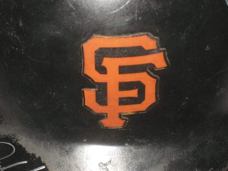 Jalen Miller Team Issued & Signed Official San Francisco Giants