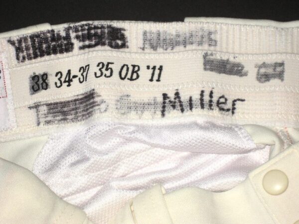 Jalen Miller San Francisco Giants Game Worn & Signed Authentic Majestic Pants - Worn In Big League Camp!