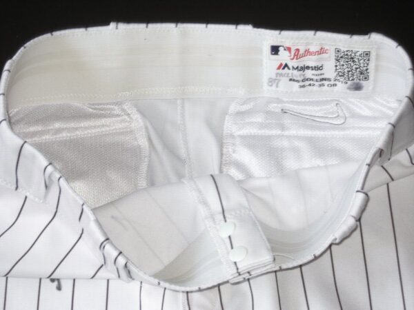 Kade McClure Chicago White Sox Spring Training Worn & Signed Pinstripe Nike Pants