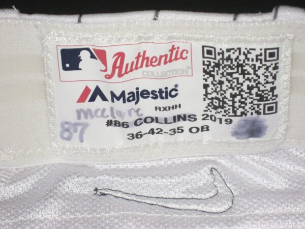 Kade McClure Chicago White Sox Game Worn & Signed Pinstripe Nike Pants