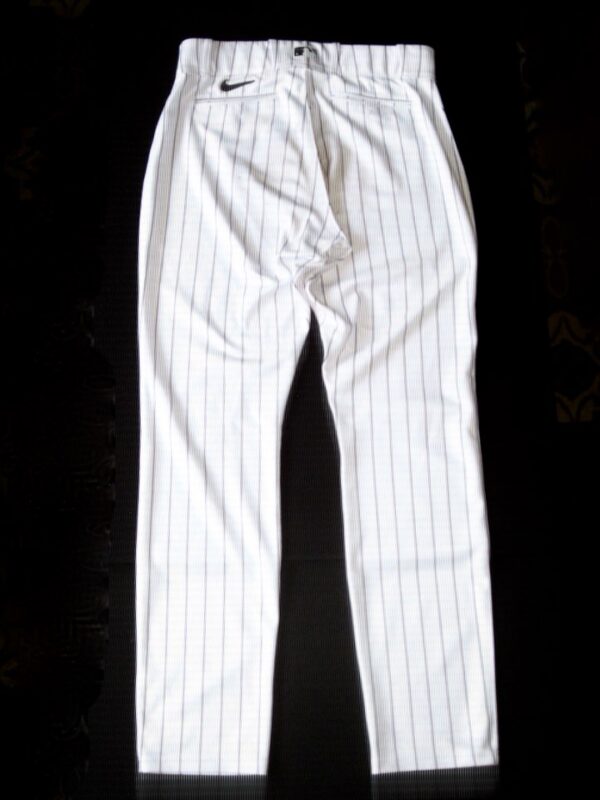 Kade McClure Chicago White Sox Game Worn & Signed Pinstripe Nike Pants