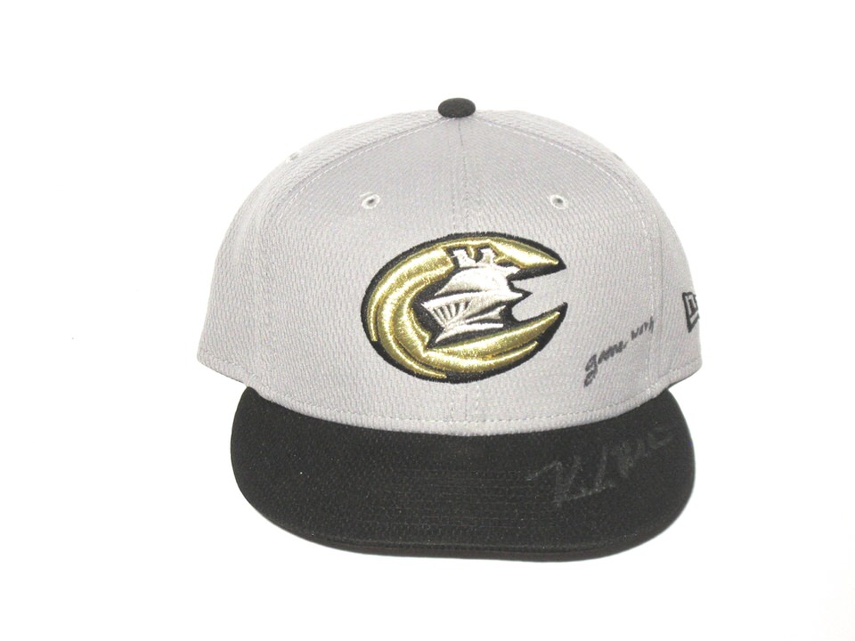Charlotte Knights New Era Authentic Collection Team Home 59FIFTY Fitted Hat  - Black