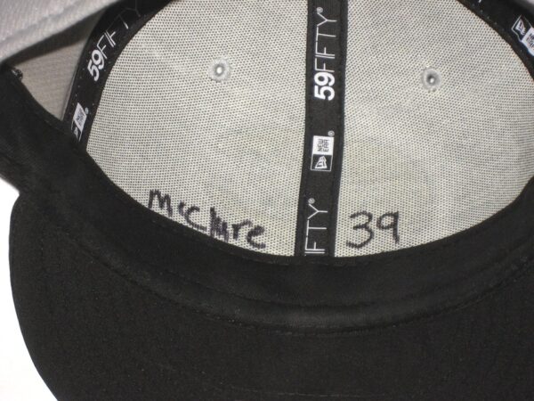 Kade McClure Game Worn & Signed Official Charlotte Knights New Era 59FIFTY Hat