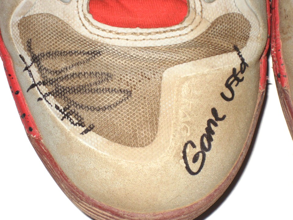 Rusber Estrada 2022 Augusta GreenJackets Game Used & Signed Custom Nike  Alpha SELF MADE Cleats - Big Dawg Possessions