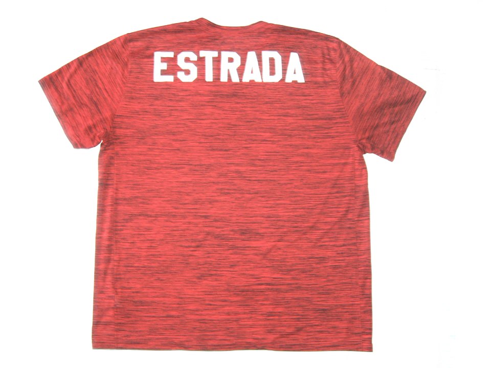 Rusber Estrada 2022 Spring Training Worn & Signed Atlanta Braves Baseball Nike  Dri-Fit XXL Shirt - Big Dawg Possessions
