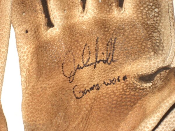 Jalen Miller Richmond Flying Squirrels Game Worn & Signed Adidas Adizero Batting Gloves