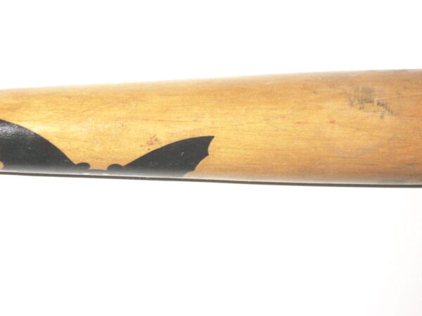 Drew Lugbauer 2021 Peoria Javelinas Game Used & Signed SAM Rideau Crusher Maple Baseball Bat CRACKED - Star of the Arizona Fall League!