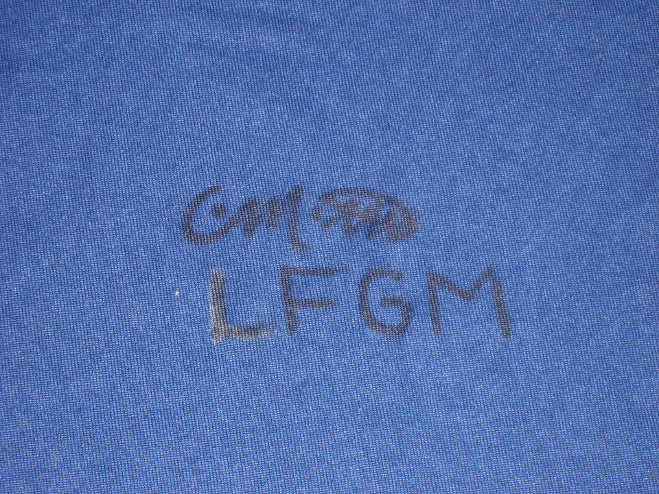 Colby Morris 2022 Team Issued & Signed LFGM Official Blue & Orange New  York Mets Baseball Nike Dri-Fit XL Shirt - Big Dawg Possessions