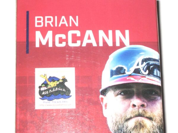 New In Box Brian McCann SGA Bobblehead Given Away by 2021 Rome Braves