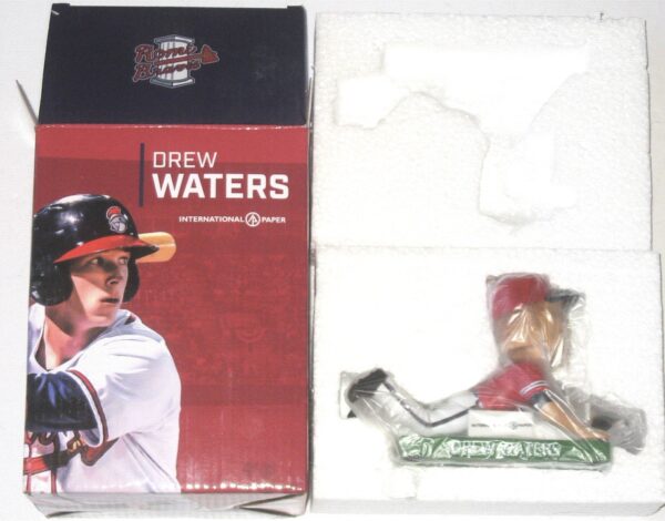 New In Box Drew Waters SGA Bobblehead Presented by International Paper