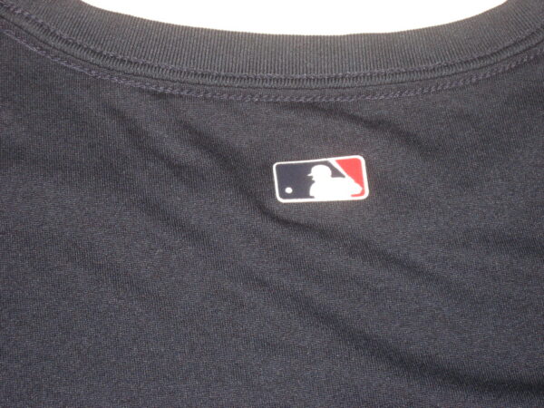 Indigo Diaz 2022 Game Worn & Signed Official Atlanta Braves Nike Dri-Fit Shirt