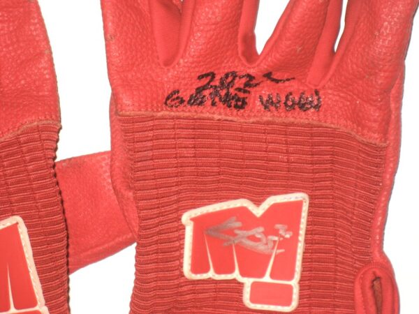 Kevin Josephina 2022 Fortitudo Bologna Game Worn & Signed Dominate Batting Gloves