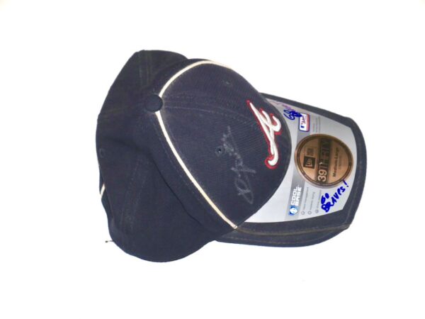 Kevin Josephina Team Issued & Signed Official Atlanta Braves Batting Practice New Era 39THIRTY Hat