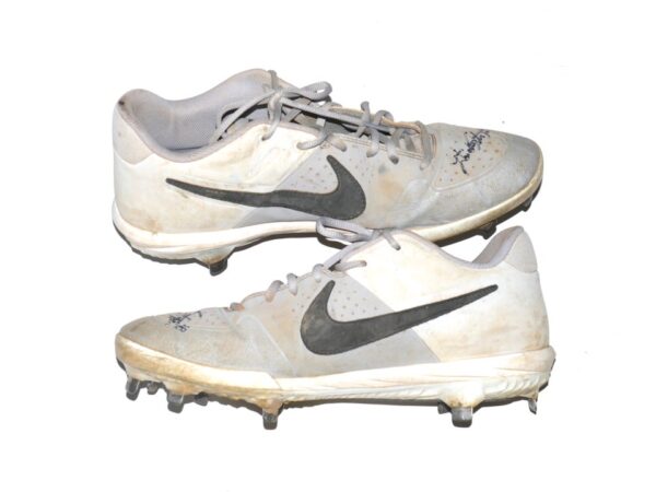 Landon Stephens 2022 Rome Braves Game Worn & Signed Nike Baseball Cleats