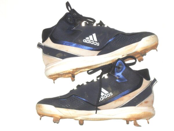 Riley Delgado 2022 Mississippi Braves Game Worn & Signed Adidas Icon Baseball Cleats