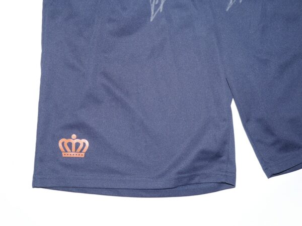 Kevin Josephina 2022 Practice Worn & Signed Official Blue Kingdom of Netherlands Majr Shorts - Worn Haarlem Baseball Week!