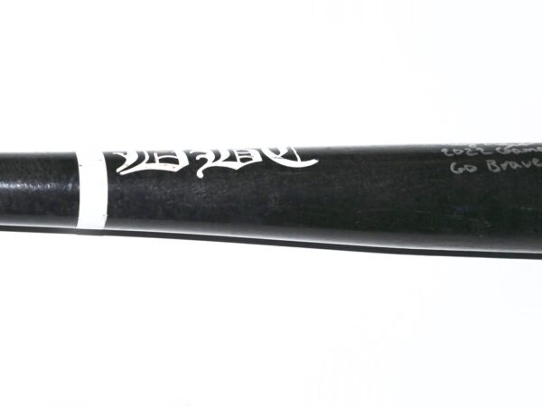 Riley Delgado 2022 Mississippi Braves Game Used & Signed Dream DBC Pro Model M271 Maple Baseball Bat