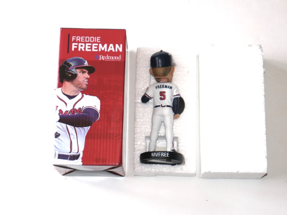 Atlanta Braves First Baseman Freddie Freeman Game-Used Autographed Jersey