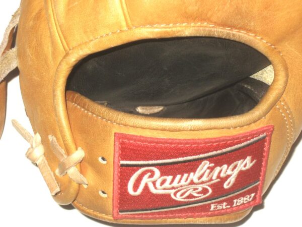 Indigo Diaz 2022 Mississippi Braves Game Used & Signed Rawlings HOH Baseball Glove