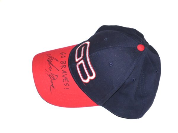 Indigo Diaz Team Issued & Signed Danville Braves Retro Cap - Mississippi Braves Promotional Giveaway!