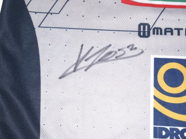 Kevin Josephina 2022 Game Worn & Signed Official Fortitudo Bologna Teammate Jersey