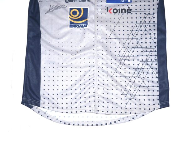 Kevin Josephina 2022 Game Worn & Signed Official Fortitudo Bologna Teammate Jersey