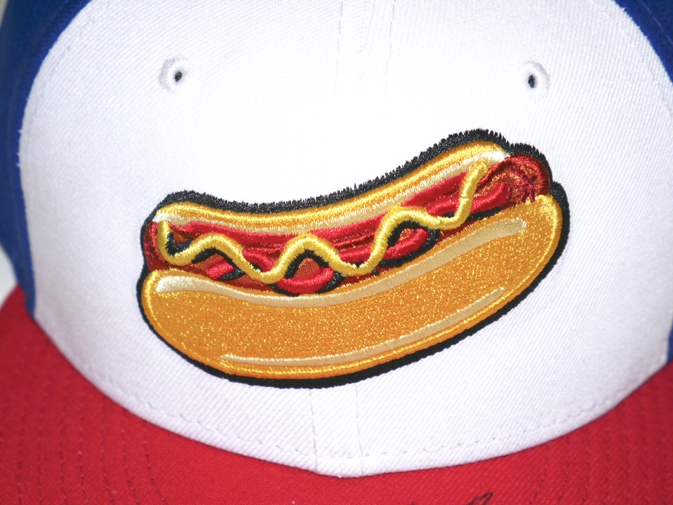 Reading Fightin Phillies Ostrich Hot Dog New Era Fitted Hat 7