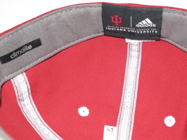 Cade Bunnell Game Worn & Signed Official Indiana Hoosiers Adidas Climalite Hat