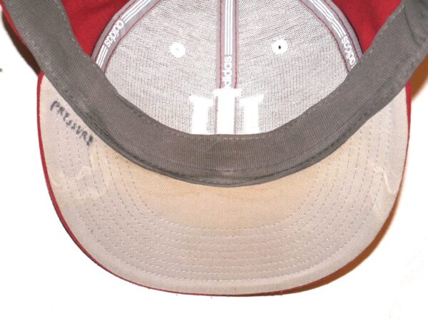 Cade Bunnell Game Worn & Signed Official Indiana Hoosiers Adidas Climalite Hat