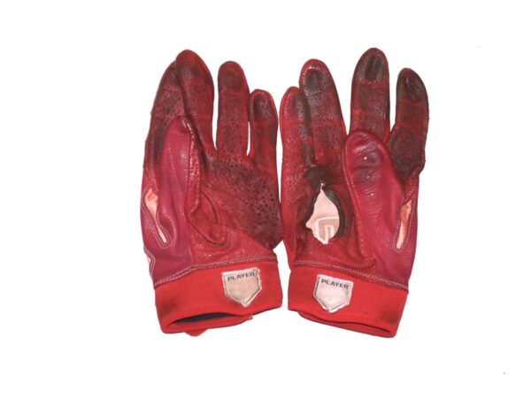 Kevin Josephina 2022 Fortitudo Bologna Game Worn & Signed Teammate Batting Gloves